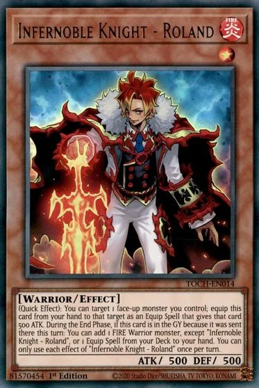 Infernoble Knight - Roland TOCH-EN014