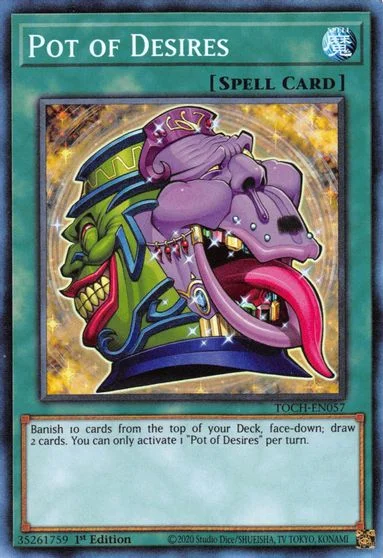 Pot of Desires [Collector's Rare] TOCH-EN057