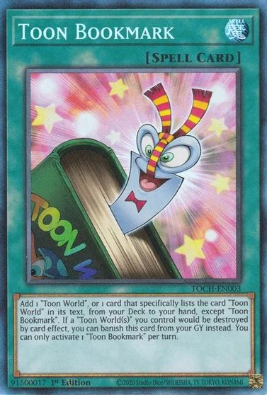Toon Bookmark [Collector's Rare 1st Edition] TOCH-EN003