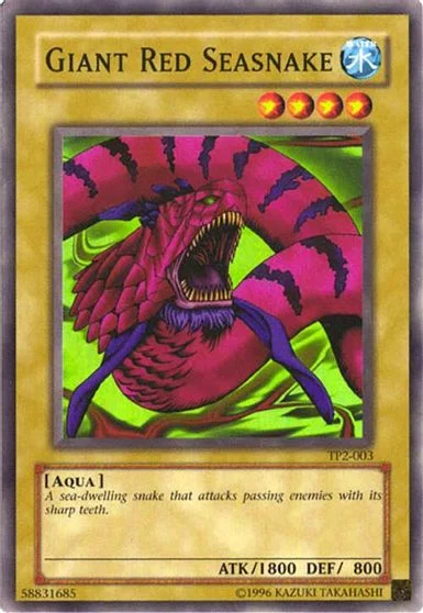 Giant Red Seasnake TP2-003