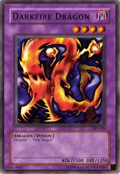 Darkfire Dragon TP3-016