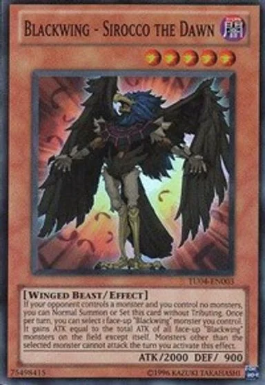 Blackwing - Sirocco the Dawn TU04-EN003