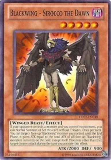 Blackwing - Sirocco the Dawn TU07-EN018