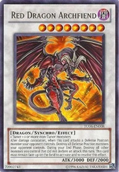 Red Dragon Archfiend TU06-EN008
