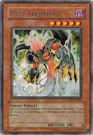 Mist Archfiend TU02-EN009