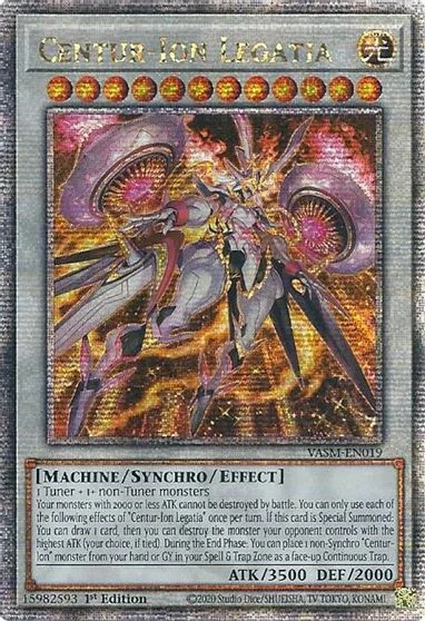 Centur-Ion Legatia [Quarter Century Secret Rare] VASM-EN019