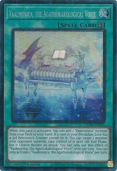 Vaalmonica, the Agathokakological Voice [Collector's Rare] VASM-EN035