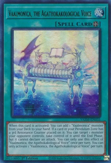 Vaalmonica, the Agathokakological Voice VASM-EN035