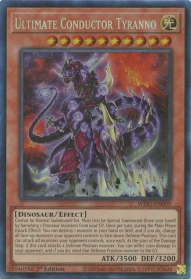 Ultimate Conductor Tyranno [Collector's Rare] WISU-EN009