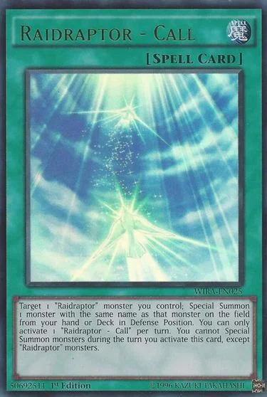 Raidraptor - Call WIRA-EN025