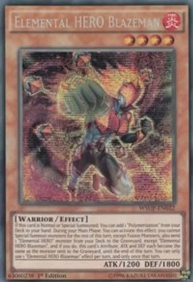Elemental HERO Blazeman WSUP-EN032
