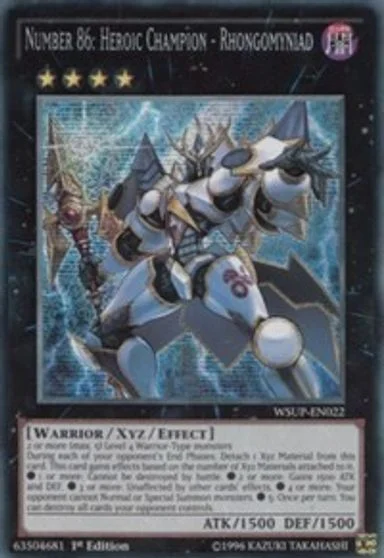 Number 86: Heroic Champion - Rhongomyniad WSUP-EN022