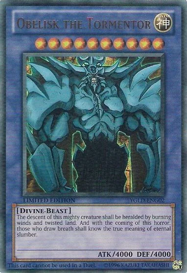 Obelisk the Tormentor YGLD-ENG02