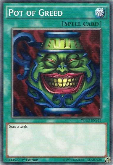 Pot of Greed YGLD-ENB26