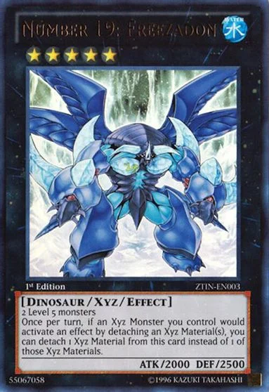 Number 19: Freezadon [1st Edition] ZTIN-EN003